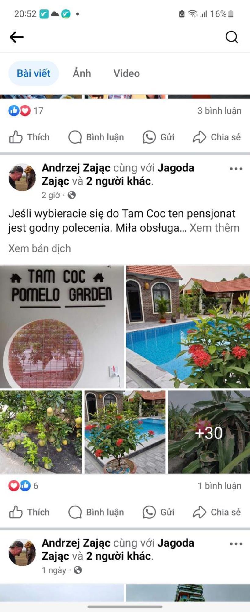 Tam Coc Pomelo Garden Apartment Ninh Binh Exterior foto